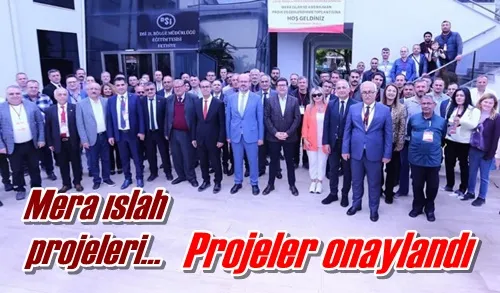 Projeler onaylandı