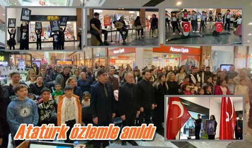 Atatürk özlemle anıldı