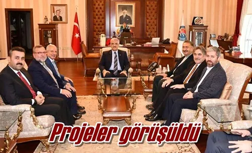 Projeler görüşüldü