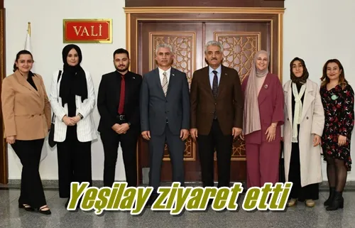 Yeşilay ziyaret etti