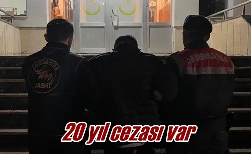 20 yıl cezası var