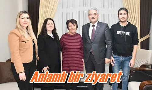 Anlamlı bir ziyaret