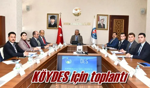 KÖYDES için toplantı