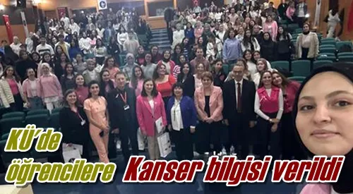 Kanser bilgisi verildi