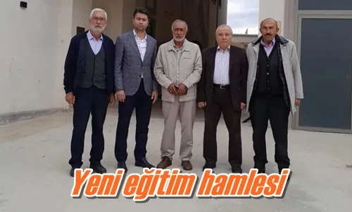 Yeni eğitim hamlesi