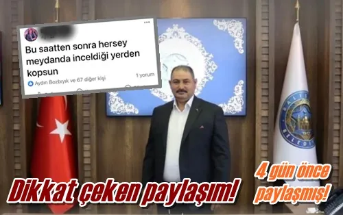 Dikkat çeken paylaşım!