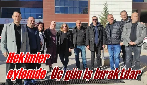 Üç gün iş bıraktılar