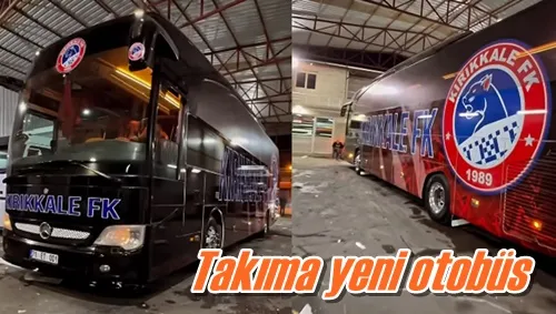 Takıma yeni otobüs