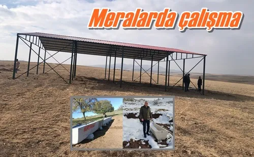 Meralarda çalışma