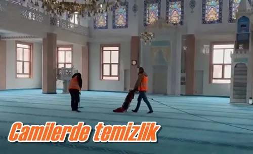 Camilerde temizlik