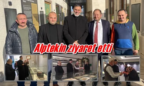 Alptekin ziyaret etti