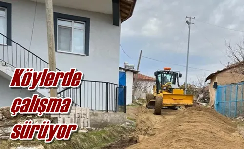 Köylerde çalışma sürüyor