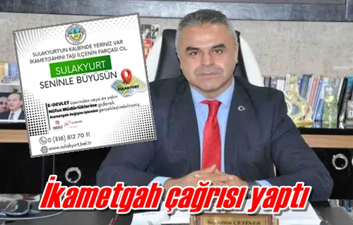 İkametgah çağrısı yaptı