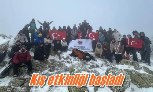 Kış etkinliği başladı