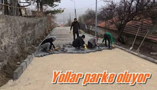 Yollar parke oluyor