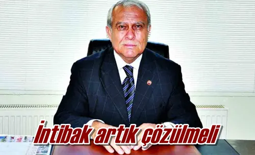 İntibak artık çözülmeli