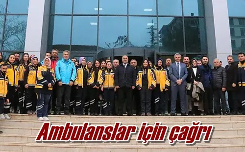 Ambulanslar için çağrı