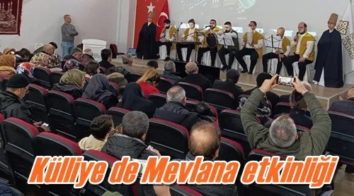 Külliye de Mevlana etkinliği