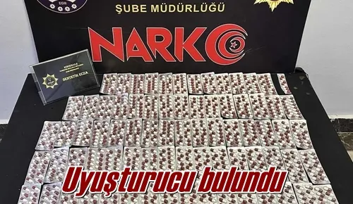 Uyuşturucu bulundu