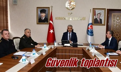 Güvenlik toplantısı