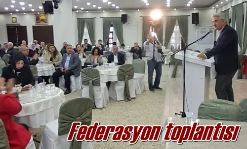 Federasyon toplantısı