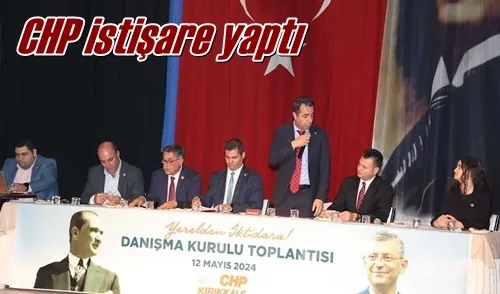 CHP istişare yaptı