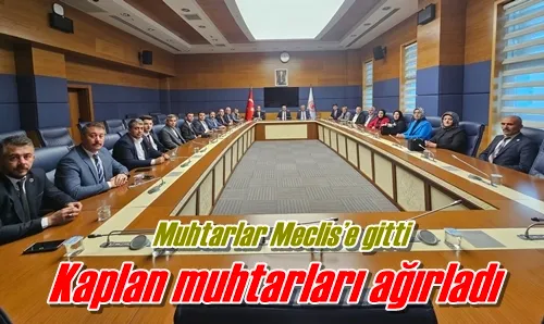 Muhtarlar Meclis’e gitti