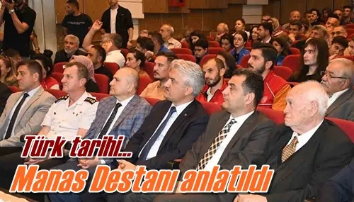 Manas Destanı anlatıldı