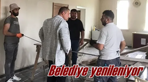 Belediye yenileniyor