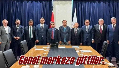 Genel merkeze gittiler