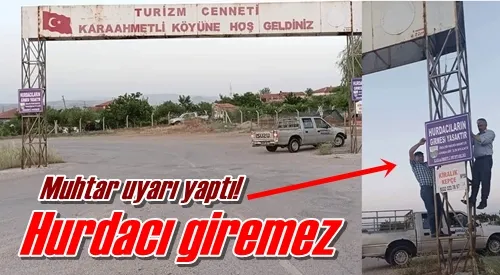 Hurdacı giremez