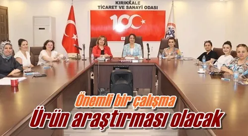 Ürün araştırması olacak