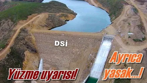 Yüzme uyarısı!