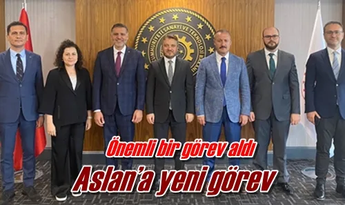 Aslan’a yeni görev