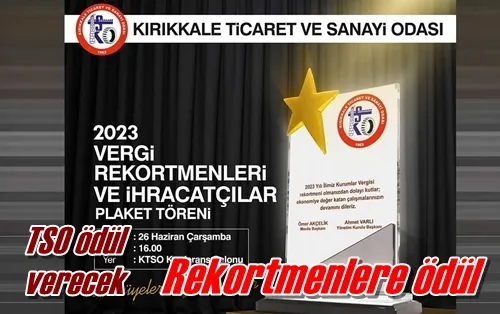 Rekortmenlere ödül