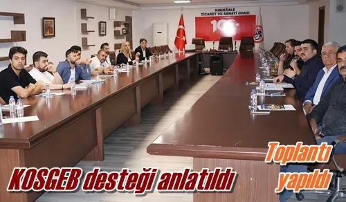 KOSGEB desteği anlatıldı