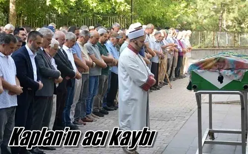 Kaplan’ın acı kaybı