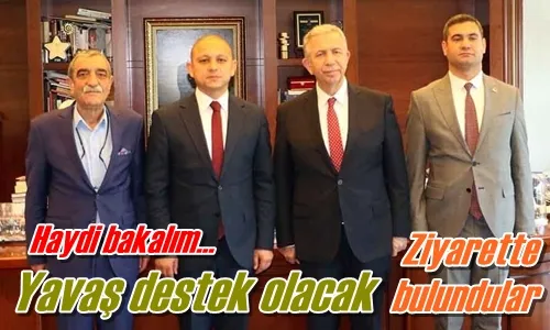 Yavaş destek olacak