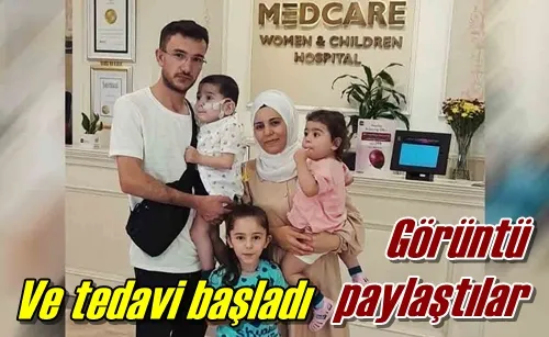 Ve tedavi başladı