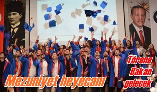 Mezuniyet heyecanı