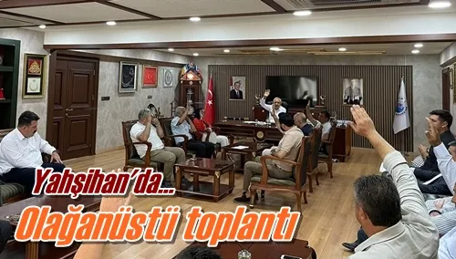 Olağanüstü toplantı 