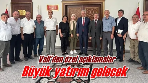 Büyük yatırım gelecek