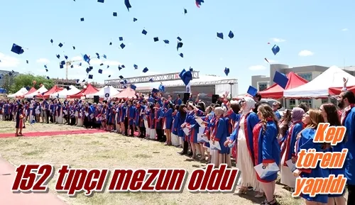 152 tıpçı mezun oldu