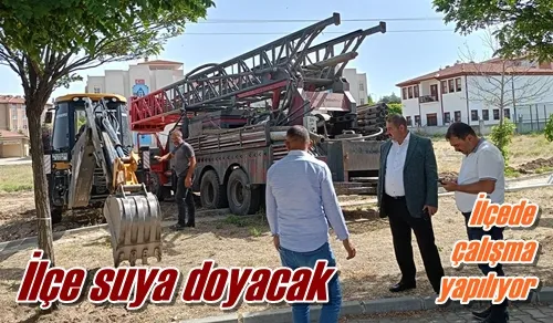 İlçe suya doyacak