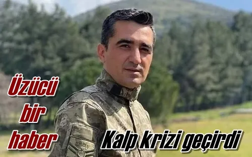 Kalp krizi geçirdi