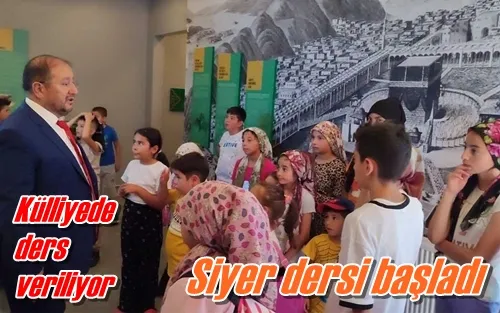 Siyer dersi başladı