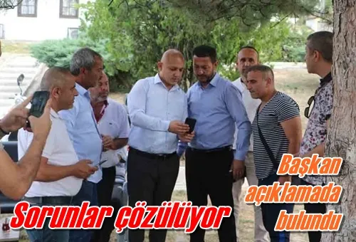 Sorunlar çözülüyor