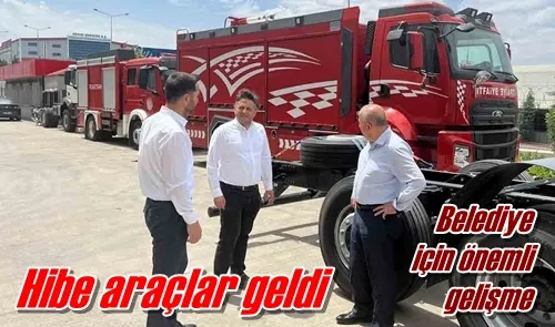 Hibe araç geldi