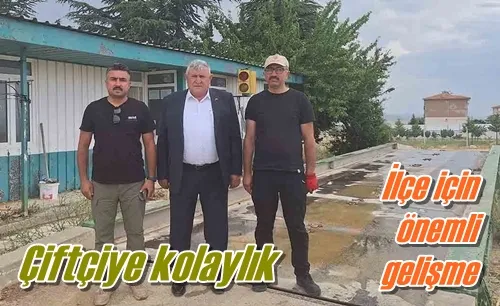 Çiftçiye kolaylık