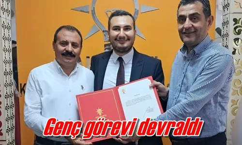 Genç görevi devraldı